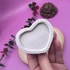 قالب سیلیکونی  ظرف حصیری کوچک مدل قلب