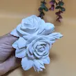 قالب سیلیکونی گل رز دو تایی پشت تخت