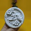 قالب سیلیکونی سکه نوروز مبارک با پرنده و گل (ایستایی دارد)