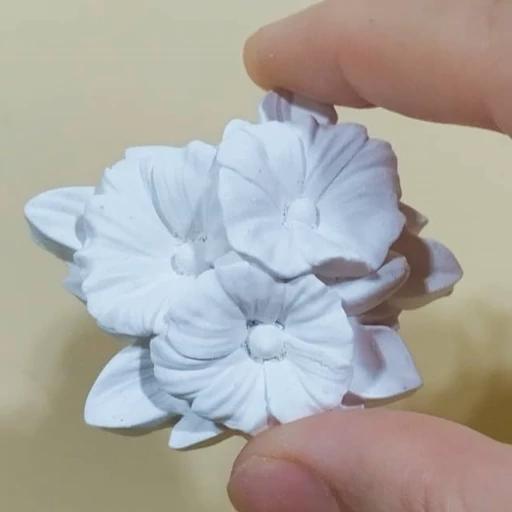 بیس خام گل سه تایی