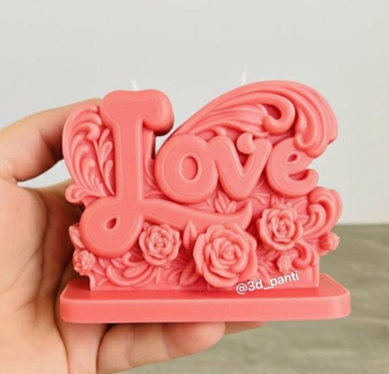 قالب سیلیکونی استند لاو(love) ولنتاین