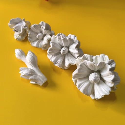 قالب سیلیکونی ست 5 تایی گل مالوا