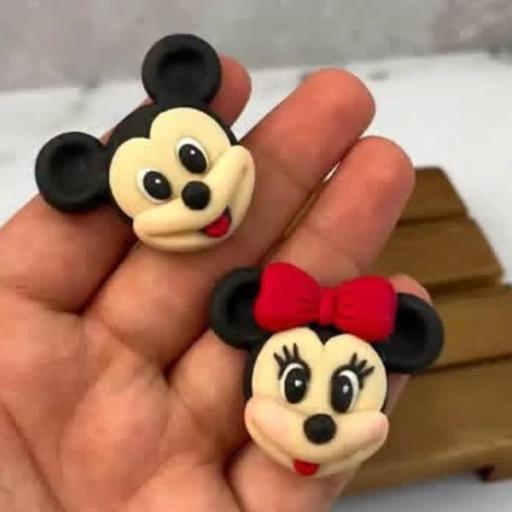 قالب سیلیکونی میکی موس ارتفاع ۳.۵ سانتیمتر