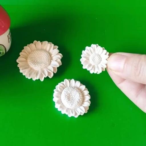 قالب گل آفتاب گردون 3 عددی کوچک سایز 1 و2 و 3 سانتیمتر