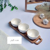اردو خوری کف چوب سه خانه