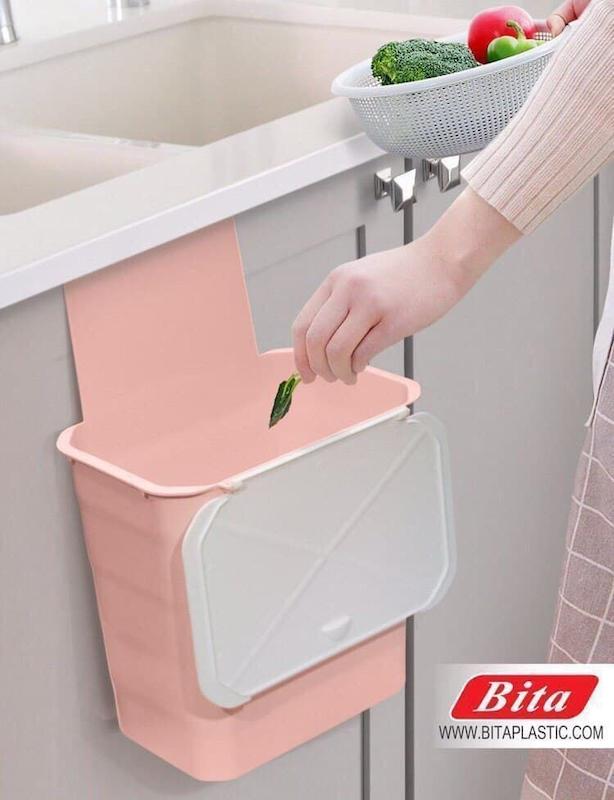 سطل کابینتی بیتا رنگ سفید ، کرم ، موکا ، طوسی