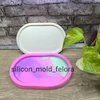 قالب سیلیکونی سینی بیضی اندازه لبه تا لبه 17.2 در 11.2 سانتیمتر