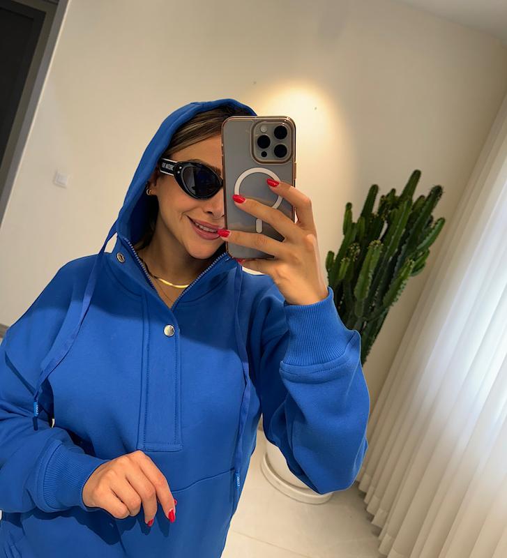 هودي ٢دكمه كاربني