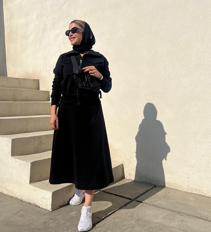 دامن مشكي دورس