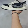 کتونی نایک تراویس دیور سرمه ای -Nike Travis Dior 