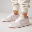 کفش جردن 1 Low صورتی سفید-Jordan 1 low 