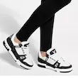 کتونی لوئی ویتون سفید مشکی-Louis Vuitton Trainer 