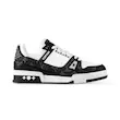 کتونی لوئی ویتون سفید مشکی-Louis Vuitton Trainer 