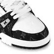 کتونی لوئی ویتون سفید مشکی-Louis Vuitton Trainer 