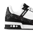 کتونی لوئی ویتون سفید مشکی-Louis Vuitton Trainer 