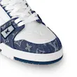 کتونی لوئی ویتون سفید سرمه ای-Louis Vuitton Trainer