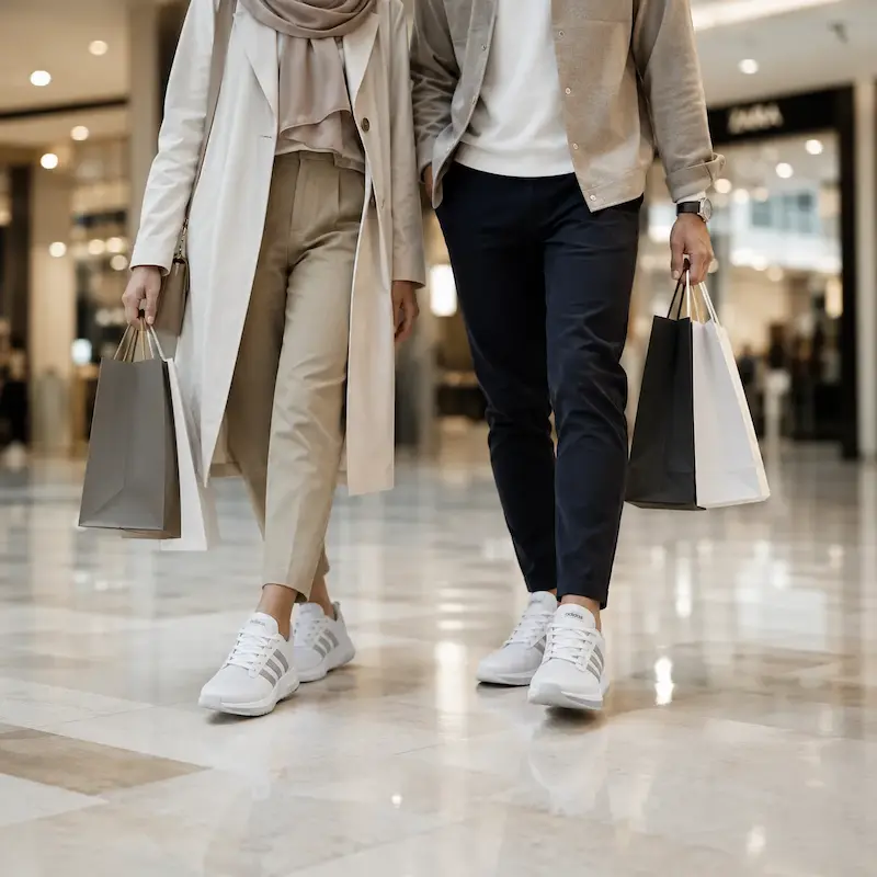 کفش آدیداس کلاودفوم سفید- Cloudfoam Adidas