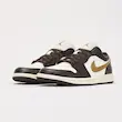  ایرجردن 1 مشکی قهوه ای -  Air Jordan 1 low brown