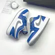 کتونی ایرجردن آبی 1- Air Jordan 1 low True Blue