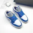 کتونی ایرجردن آبی 1- Air Jordan 1 low True Blue