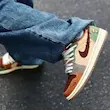 کتونی ایر جردن وودوو اورجینال- Air Jordan 1 Voodoo