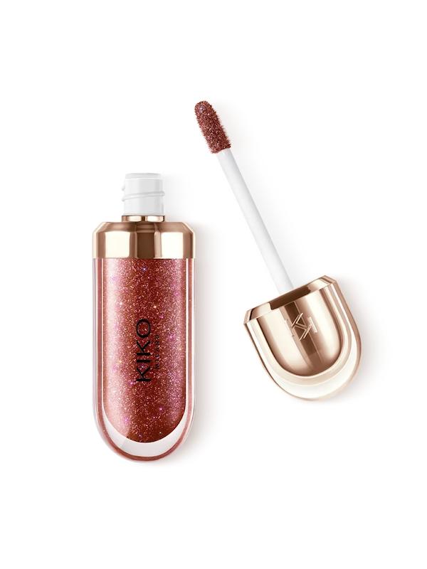 لیپ گلاس کیکو شماره۴۴ اورجینال مدل 3d hydra KIKO Lipgloss 44