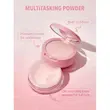 پودر فیکس دو طبقه شیگلم مدل Insta-Ready رنگ bubble gum