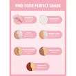 پودر فیکس دو طبقه شیگلم مدل Insta-Ready رنگ bubble gum