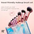ست 10 عددی براش مسافرتی ریل تکنیک | Real Techniques Travel Brush Set