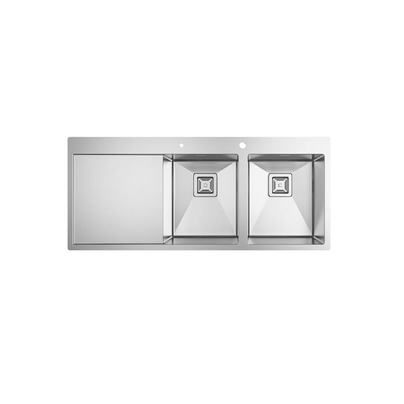 سینک ظرفشویی کن مدل BCN202 دو لگن توکار 