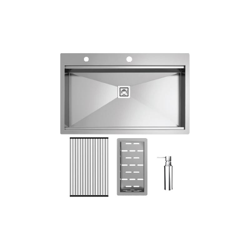 سینک ظرفشویی کن مدل BCN74 توکار 