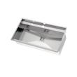 سینک ظرفشویی توکار استیل البرز مدل 955 تک لگن