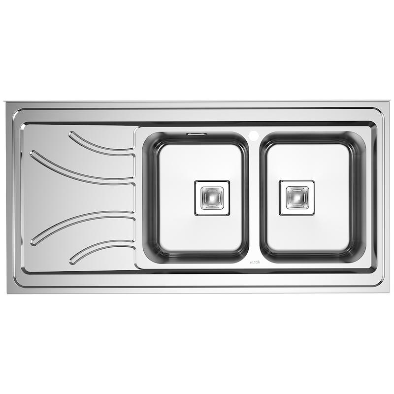 سینک ظرفشویی آلتون مدل SR-۱۲۰۳