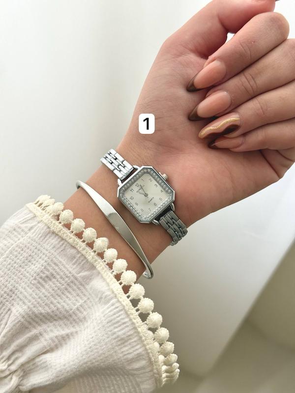 هانگری مربع شیشه تراش دورنگین