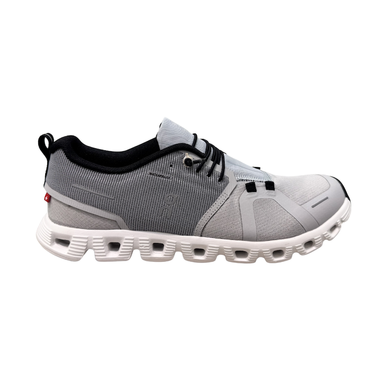 کتونی آن مدل کلود 5 ضدآب (خاکستری یخی | سفید) - Cloud 5 Waterproof (Glacier | White)
