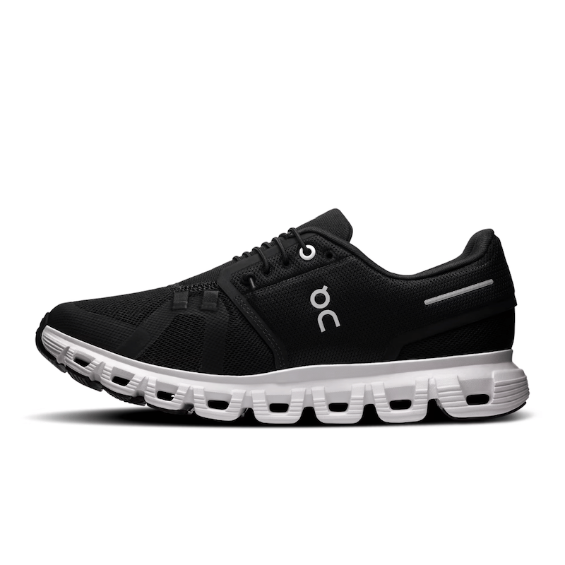 کتونی آن مدل کلود ۶ (مشکی | سفید) - On Cloud 6 (Black | White)