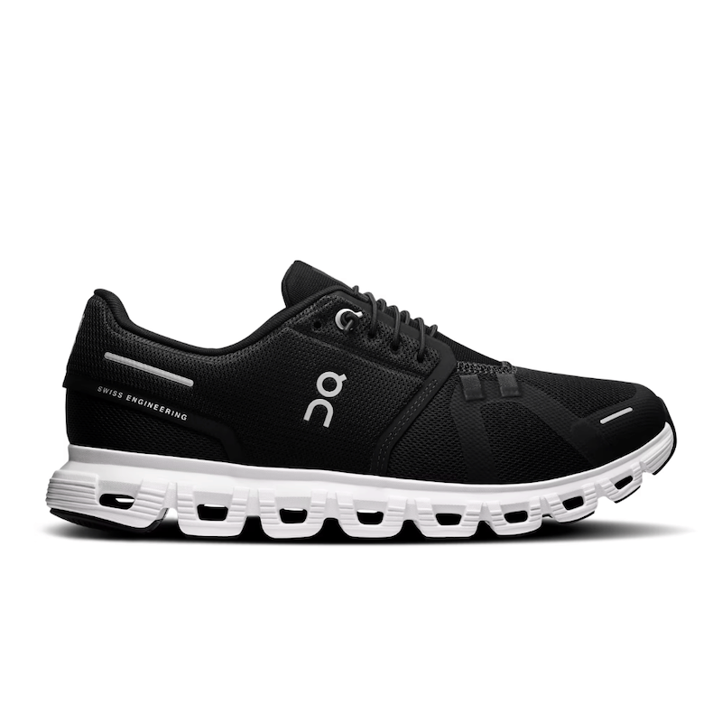 کتونی آن مدل کلود ۶ (مشکی | سفید) - On Cloud 6 (Black | White)