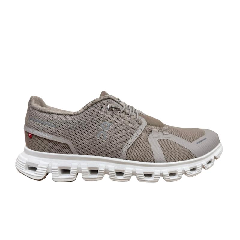 کتونی آن مدل کلود ۶ (بژ | سفید) – On Cloud 6 (Fog | White)