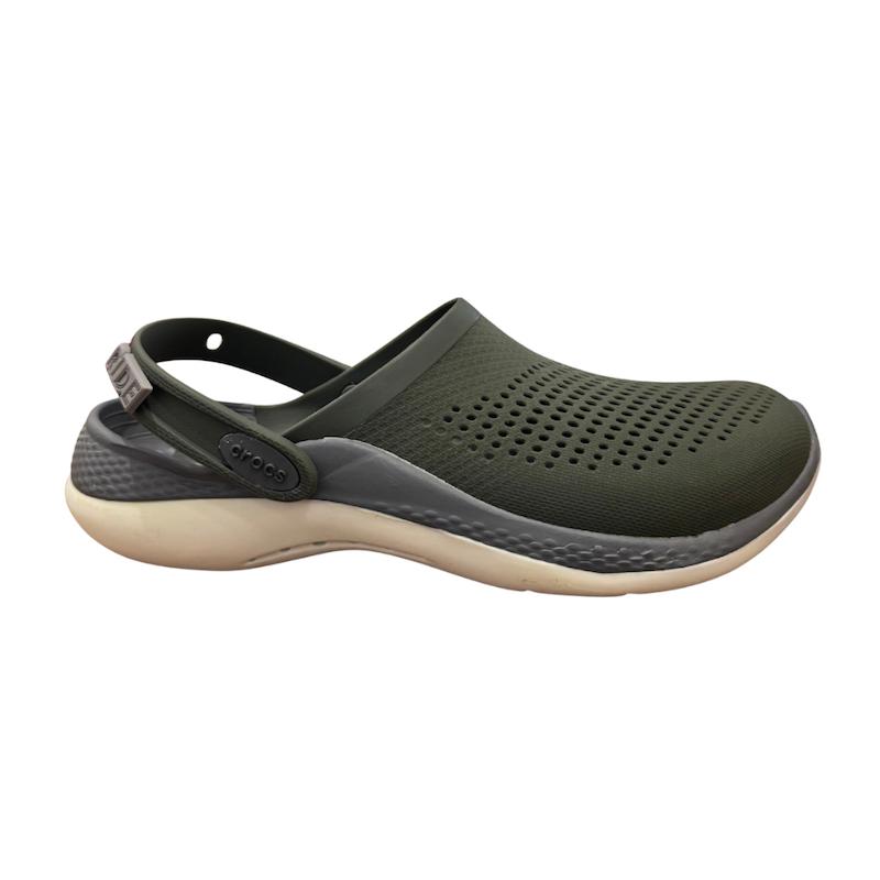 کراکس مدل لایت راید 360 ( سبز ارتشی/طوسی )- Literide 360 (Army Green/Slate Grey)