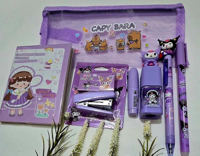 ست تحریر پک لوازم تحریر پسرانه دخترانه 