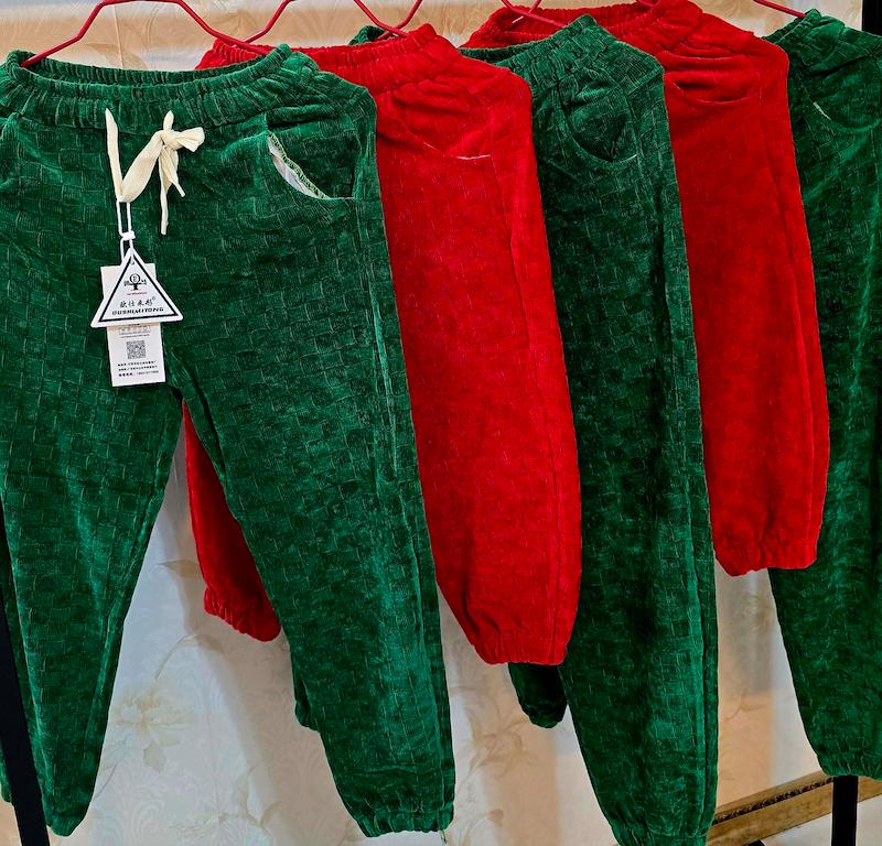 شلوارمخمل دخترانه وپسرانه 