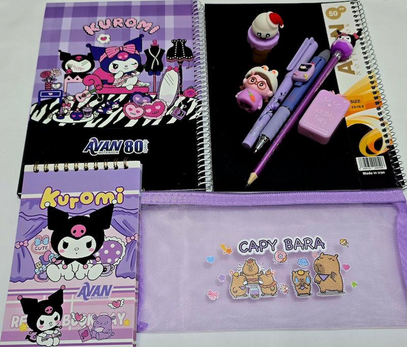 ست لوازم التحریر پک لوازم تحریر پسرانه دخترانه 