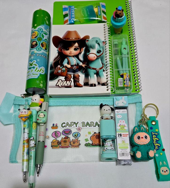 ست لوازم التحریر پک لوازم تحریر پسرانه دخترانه 