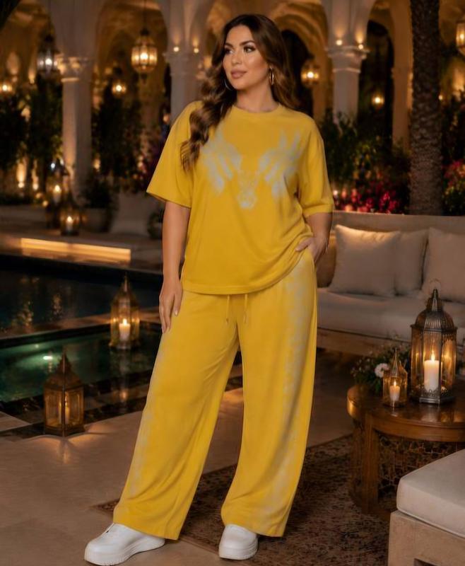 بلوز شلوار ست وارداتی تی شرت شلوار  زنانه دخترانه