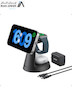 حراج! شارژر بی سیم مگنتی Anker MagSafe Charger Compatible MagGo 3-in-1 Charging Station Qi2 15W مدل B25M4