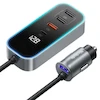 شارژر فندکی مک دودو مدل CC-1900، دارای خروجی USB، امکان شارژ کردن سریع‌تر موبایل و تبلت با شدت جریان 2.0 آمپر و بالاتر، دارای فناوری Quick Charge 3.0، شارژ ایمن (MultiProtect)