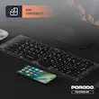 کیبورد تاشو پرودو مدل PORODO TRANS FOLD KEYBOARD ETK03