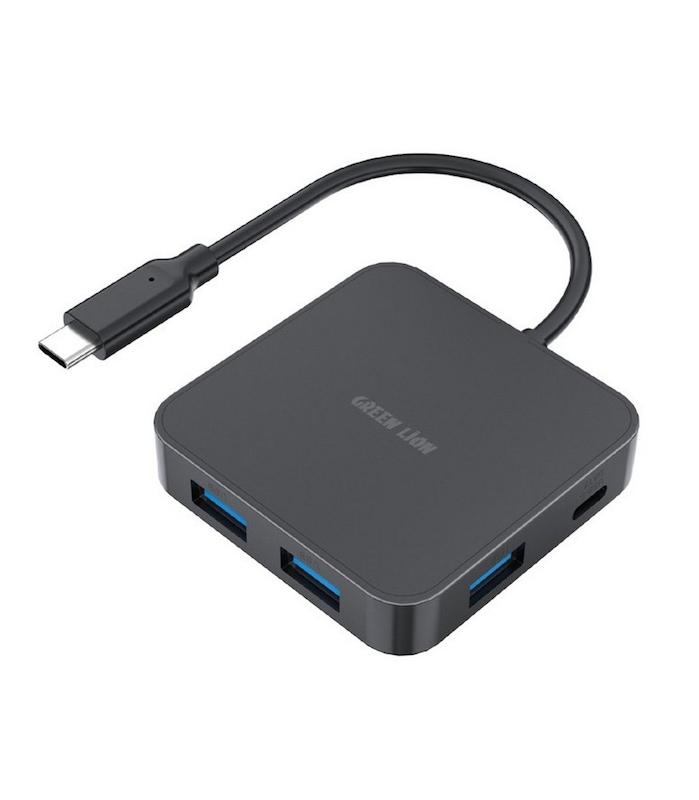 هاب ۷ در ۱ گرین لاین مدل Green Lion GHB-7 7 in 1 USB-C HUB با ۱۸ ماه گارانتی لتمی ریپیر !