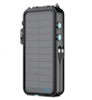 پاوربانک خورشیدی 16000 و اسپیکر بلوتوث پاورلوژی Powerology Solar Power Bank With FM Radio Speaker lights PP049