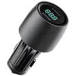 شارژر فندکی خودرو پاورولوژی مدل Velox 66W با دو پورت - مشکی